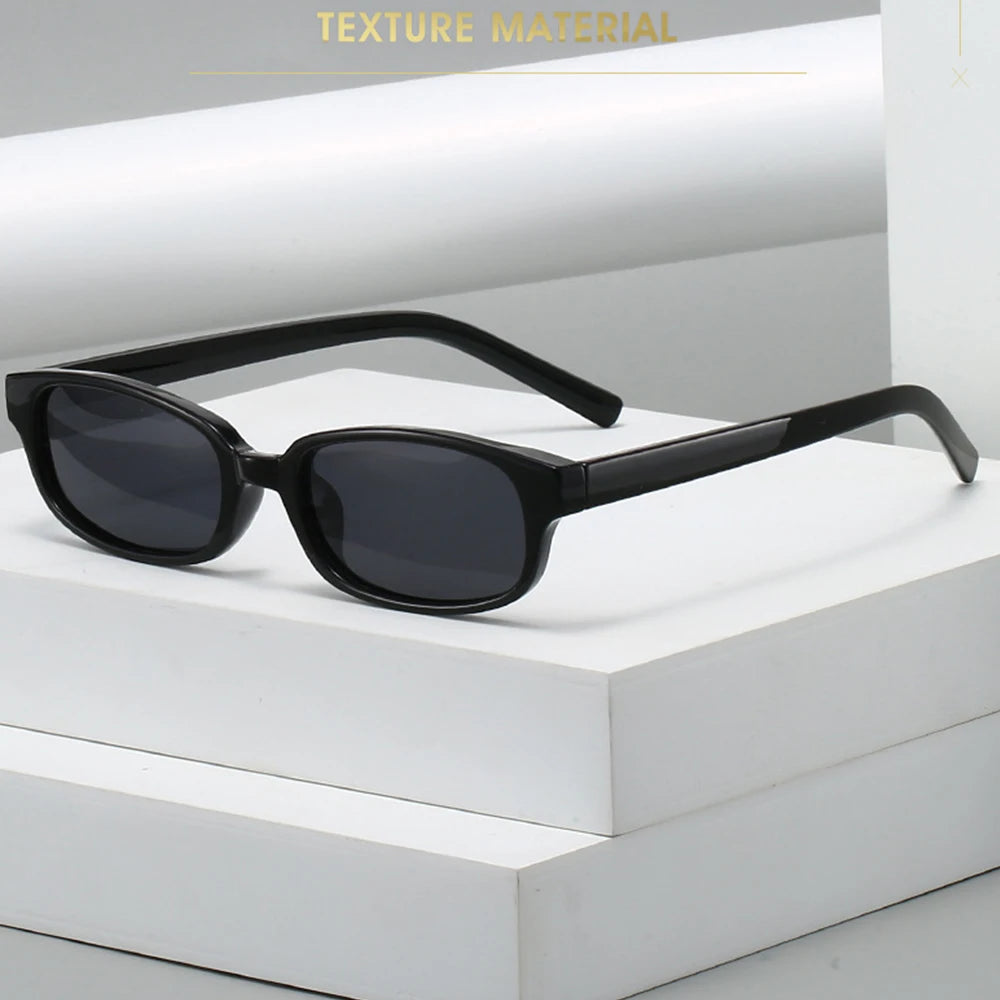 Uv400 Eyewear Versatile Unisex Sun Glasses Small Square Sunglasses Polarized Fashion Designer Eyepiece For Travel Fishing Daily