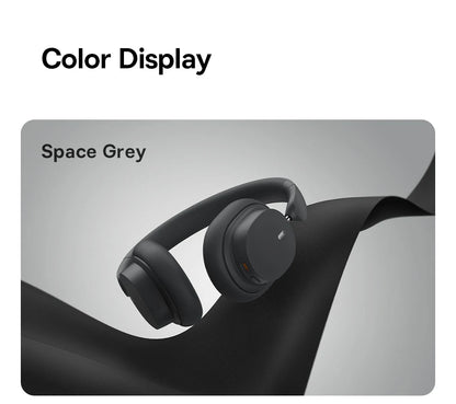 Auriculares inalámbricos Bluetooth 5.3 circumaurales Baseus – Diafragma HiFi de 40mm, auriculares plegables con 70H de reproducción y audio espacial
