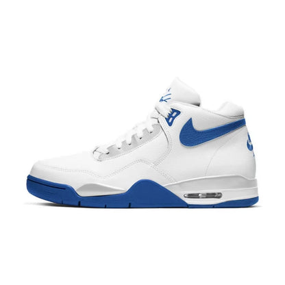 Nike Flight Legacy Classic Style Mid-Top Retro Basketball Shoes Unisex Red/White BQ4212-100