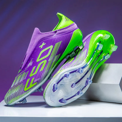 New Men's Football Boots Non-Slip Soccer Shoes Indoor Cleats Professional Turf Futsal Grass Ultralight Sport Comfortable Adult