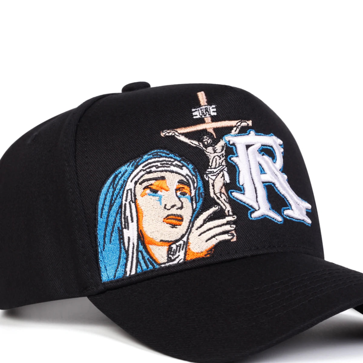 Unisex R Prayer Embroidery Baseball Caps Spring Autumn Outdoor Adjustable Casual Hats Sunscreen Hat Sports Cap