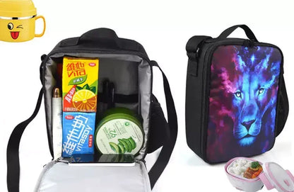 Child Insulated Large Capacity Bag for Boy Hot Game F-FortniteS Girl Student Outdoor Picnic Resuable Thermal Cooler Lunch Box