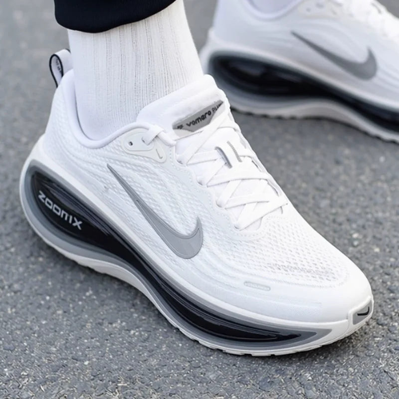 Nike Vomero Plus Men's 2026 Summer New White Casual Shoes Cushioned Sports Running Shoes II7181-102