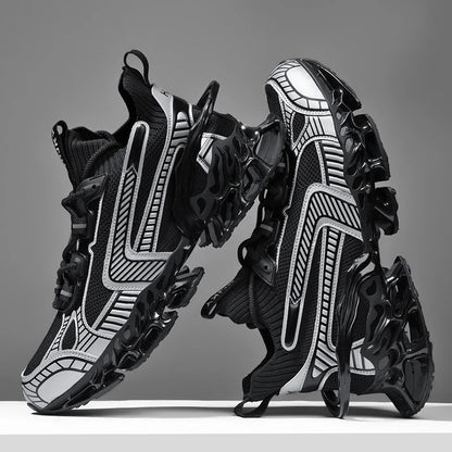 Chaussures de course respirantes pour hommes, baskets pour hommes, mocassins à la mode, chaussures de tennis décontractées, course d'entraînement, luxe