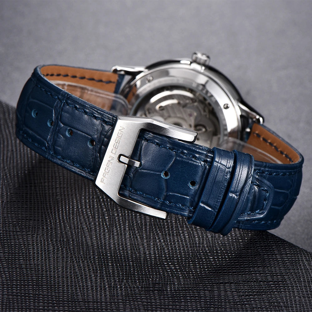 PAGANI DESIGN New NH35 Pilot Men Mechanical Watch Top Brand Sapphire Glass Automatic Watch 100M Waterproof Stainless Steel Watch