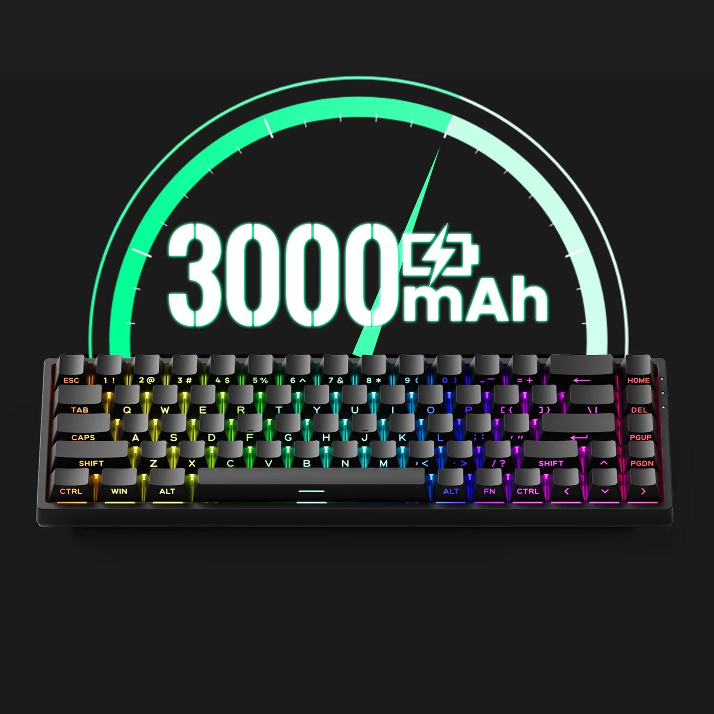 Akko MonsGeek FUN68 FUN60 PRO&MAX HE Magnetische Tastatur 60% 65% Gaming-Tastaturen Rapid Trigger 8K Custom Keyboard Gamer Esports