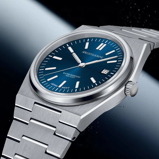 2025 New Arrivals Specht&Sohne Mens Watches Stainless Steel Sapphire Classic Quartz Men Watch Relogio Masculino 100M Waterproof