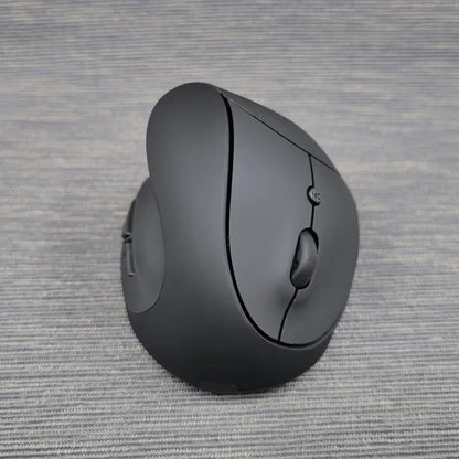 YANFU BNKJ5 Left Hand Wireless Ergonomic Mouse, 2.4G Bluetooth Ergonomic Mouse with Adjustable DPI, Silent Optical Office Mouse for Left-Handed Users
