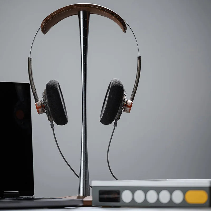 MOONDROP OLD FASHIONED On-Ear Headphones 40mm Dynamic Driver Wired Headphones with 3.5mm Plug, HiFi Audio Headset with Volume Control