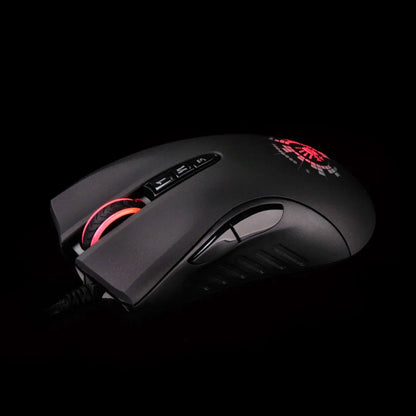 A4TECH Bloody A91 gamingmus, 4000 DPI, drag click, 1000HZ, 6666FPS, 8 knappar, Metal X' Glide Armor Boot, över 20 miljoner klick