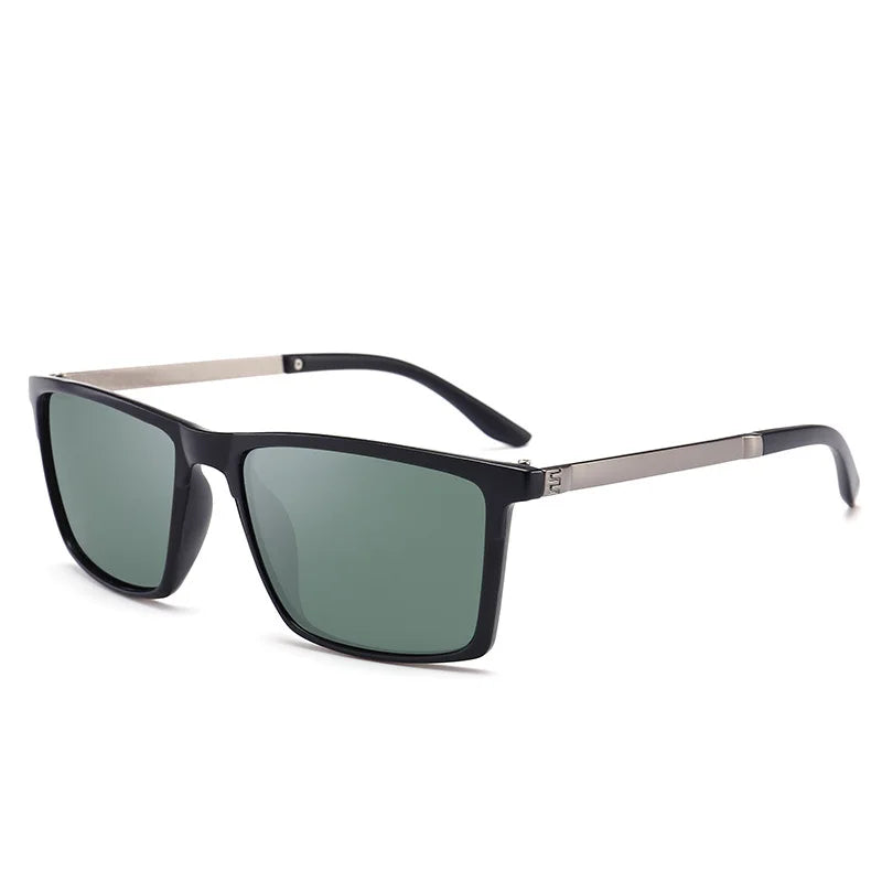 KLASSNUM Polarized Sunglasses for Men Luxury Brand 2026 Trendy Anti UV400 Shads Driving Sport Sun Glasses Metal Retro Glasses