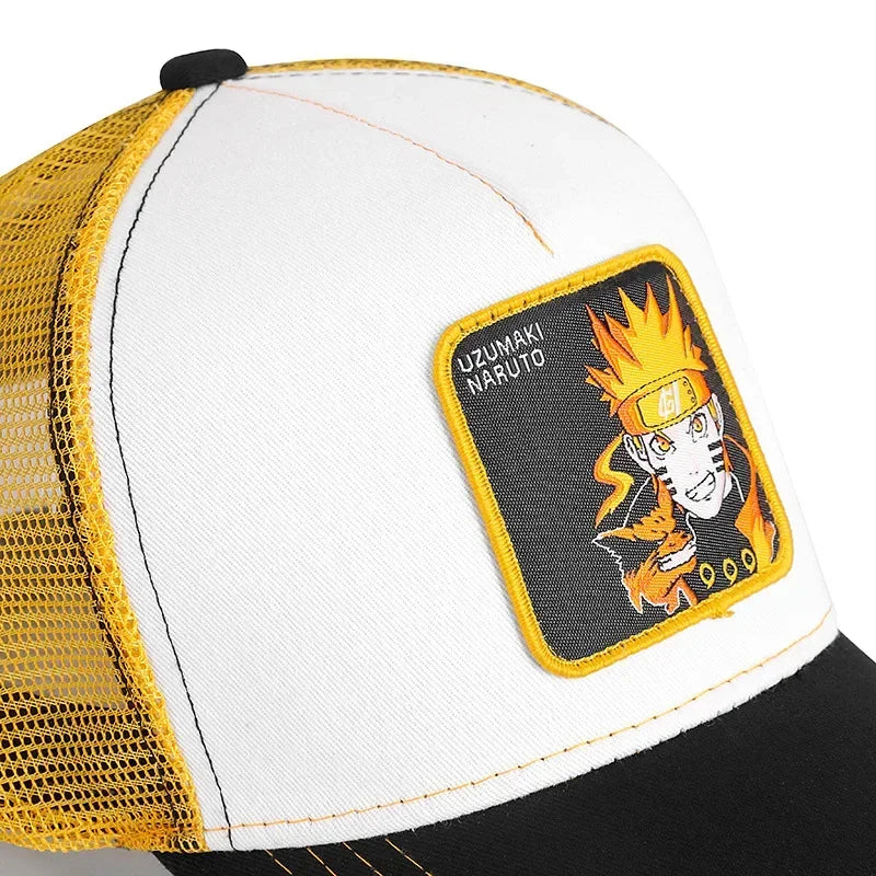 Baseballová čepice Naruto Snapback Uchiha Itachi Anime Styles – čepice pro muže i ženy, hip hop, pro tatínky, nastavitelná síťovaná čepice, trucker čepice