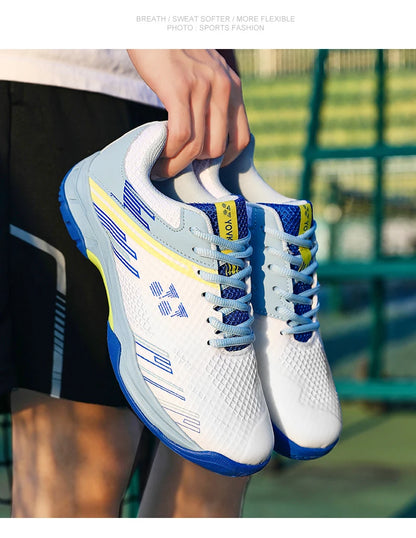 Professional Badminton Shoes Sneakers Mens Breathable Anti-slip Tennis Sport Shoes for Men Women Training Sneakers