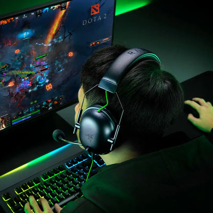 Razer BlackShark V2 X Gaming Headset – 7.1 Surround Sound Wired Gaming Headphones with Noise-Cancelling Microphone for PC, PS5, PS4, Xbox & Nintendo Switch