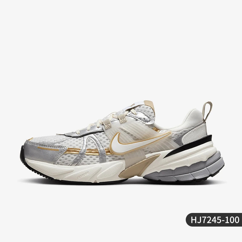 Nike Genuine V2K Run Women's Ancient Low Cut Wear-Resistant Running Shoes HJ7245-100
