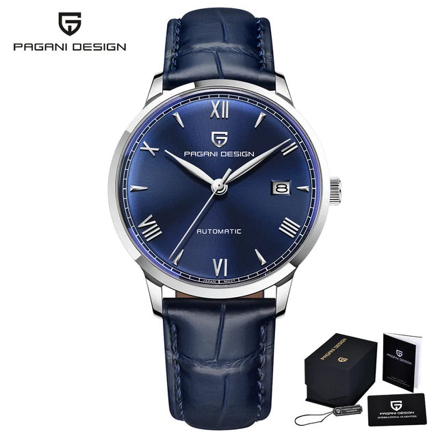 PAGANI DESIGN New NH35 Pilot Men Mechanical Watch Top Brand Sapphire Glass Automatic Watch 100M Waterproof Stainless Steel Watch