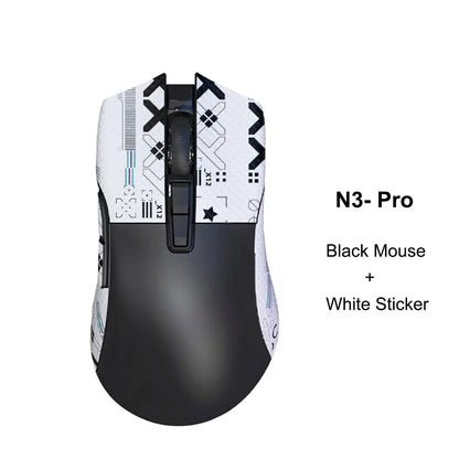 MOTOSPEED Darmoshark N3 Pro Wireless Gaming Mouse, Tri-Mode Bluetooth Gaming Mouse with PAW3395 Sensor, 8K Polling Rate, 26,000 DPI, Rechargeable Ergonomic Gaming Mouse
