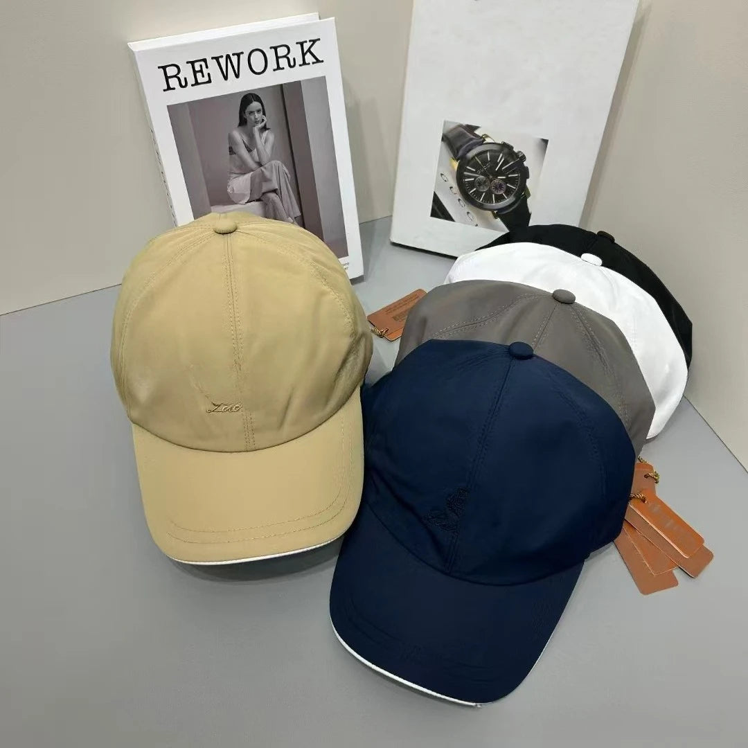 Casquette de baseball unie pour homme et femme, tendance, polyvalente, chapeau de soleil
