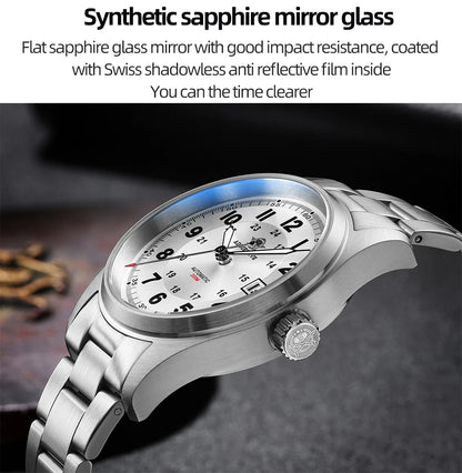 ADDIESDIVE AD2525 Automatic Watches For Men 39mm Sapphire Japanese 8215 Mechanical Watch Waterproof 20Bar Luminous Luxury Watch