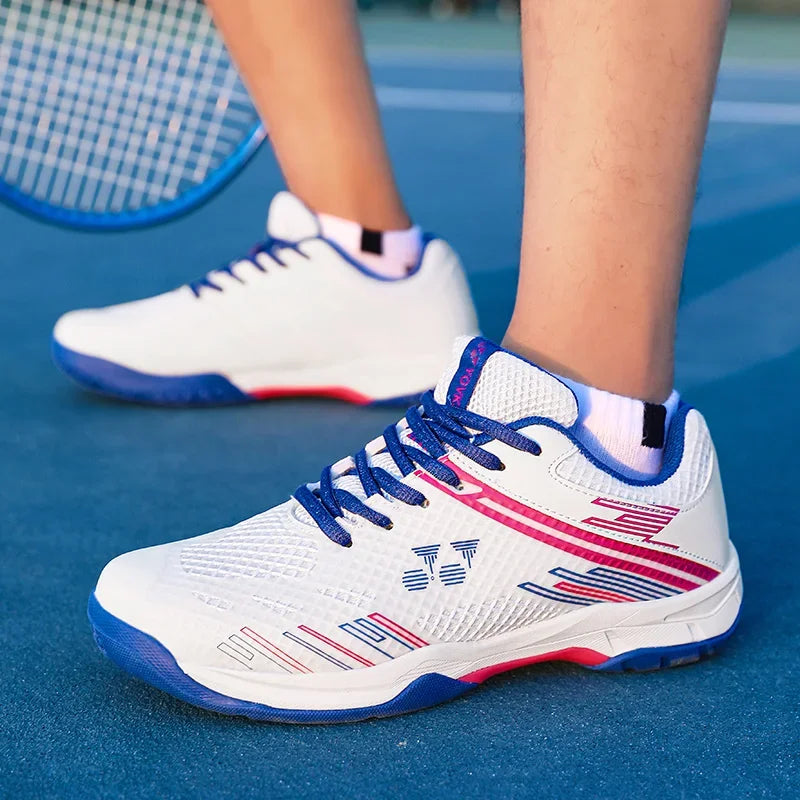 Professional Badminton Shoes Sneakers Mens Breathable Anti-slip Tennis Sport Shoes for Men Women Training Sneakers