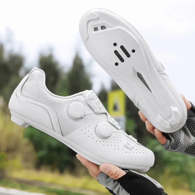 2025 New Arrival Professional Cycling Shoes Racing Road Bike SPD Cleat Shoes Ultralight Self-Locking MTB Bicycle Sneakers Unisex