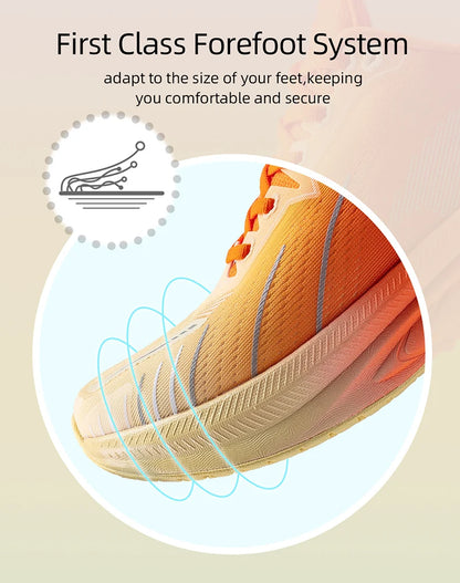 ONEMIX Neue Laufschuhe mit Dämpfung für Herren, geeignet für intensive Läufer, Schnürschuhe, Sportschuhe für Damen, rutschfeste Outdoor-Sportschuhe für Herren