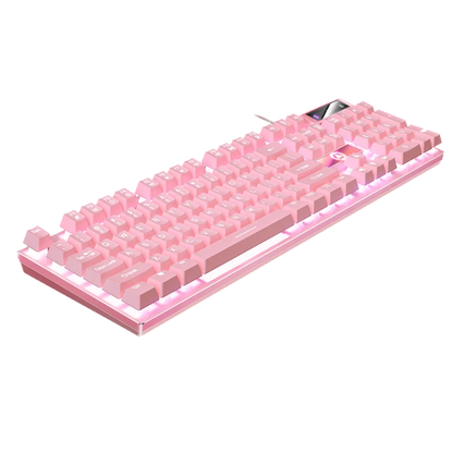 USB Wired Gaming Keyboard, 104 Keys Compatible with Windows Laptop/Computer/PC, Ergonomic Design, Office & Gaming Accessories