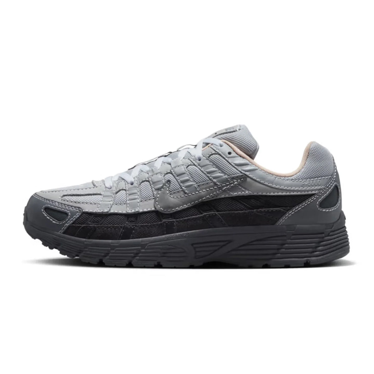 „Nike P-6000“ vyriški bėgimo bateliai, retro stiliaus, su aukščiausios kokybės amortizacija, lengvi ir patogūs kasdieniam nešiojimui, CD6404-107
