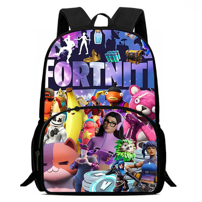 Klasični FortniteS dječji ruksaci za dječake i djevojčice, rođendanski poklon za učenike, školske torbe za djecu, velikog kapaciteta, izdržljiv ruksak za kampiranje