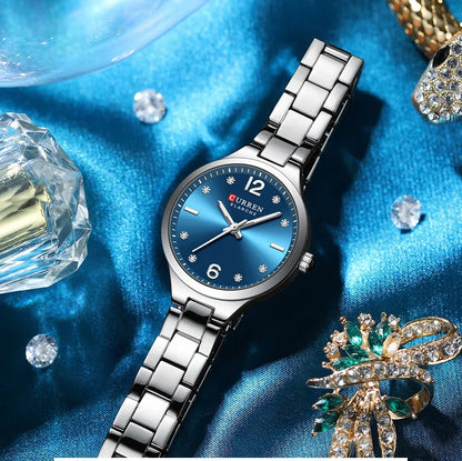 CURREN Luxury Women Bracelet Quartz Watches For Women Magnetic Watch Ladies Sports Dress Wrist Watch Clock Relogio Feminino