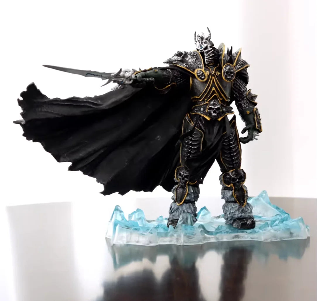 21cm World of Warcraft Game Peripherals 7th Lich King Illidan Stormrage Anime Figure Model Desktop Decoration Gifts Toys Kids