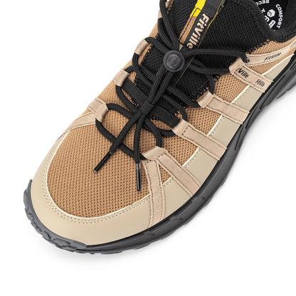 Fittington Wide Sneakers for Men Slip-On Hiking Shoes Soft Comfortable Men Running Shoe Slip-Resistant Walking Shoes with Arch Support