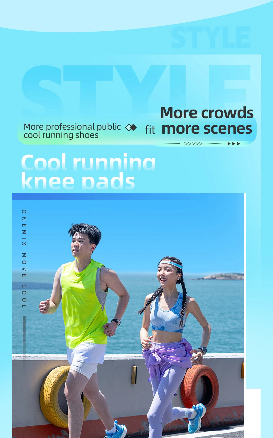ONEMIX : chaussures de sport chinoises – nouvelles chaussures de course pour homme avec amorti, antidérapantes, respirantes et légères ; baskets de plein air pour femme