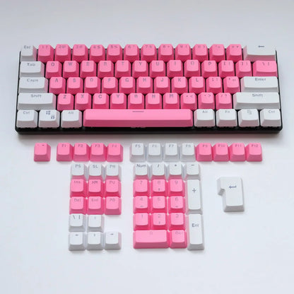 106 Keys Grey Red Keycaps PBT Specials Keycap Backlit Two-Color Key Caps For MX Switch 61/87104 Mechanical Keyboard