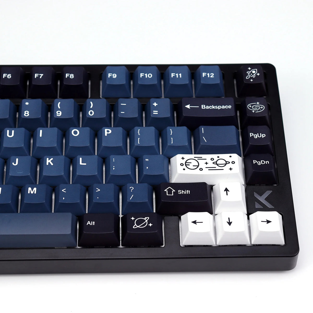 KBDiy Clone GMK Galaxy Keycap PBT Retro Keycaps For aula 60 Mechanical Keyboard Gamer Split Space Cherry Profile Alice Key Cap