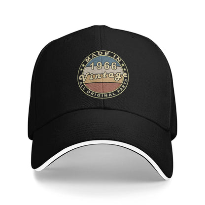 Uomo Donna Nati in epoca vintage 60 anni divertente 60° compleanno Cappello Cappellino da baseball Cappello da sole Copricapo da viaggio