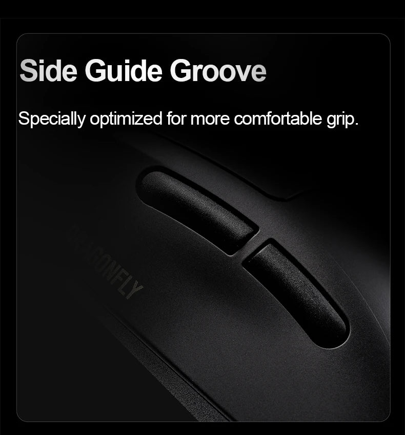 ATK Dragonfly A9 Wireless Gaming Mouse NearLink Tri-Mode Dual 8K Ultra-Lightweight Ergonomic Esports Mouse
