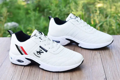 Baskets en cuir pour hommes chaussures polyvalentes décontractées chaussures de course antidérapantes en plein air chaussures de planche pour hommes de mode Zapatos Homme
