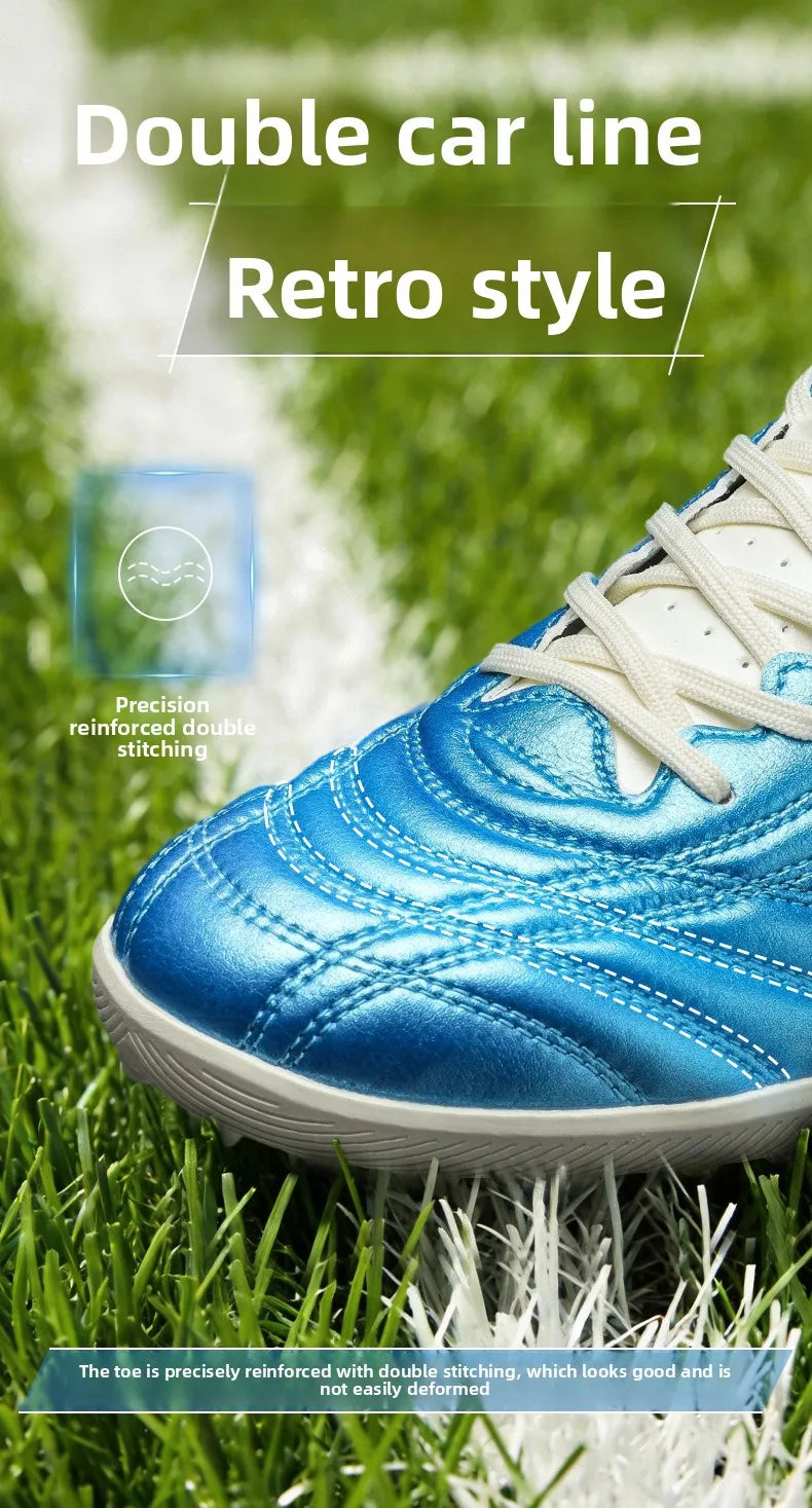 Kelme Men‘s Tf Football Boots Soccer Cleats Youth Artificial Natural Grass Professional Match Training Turf Shoes Short Studs