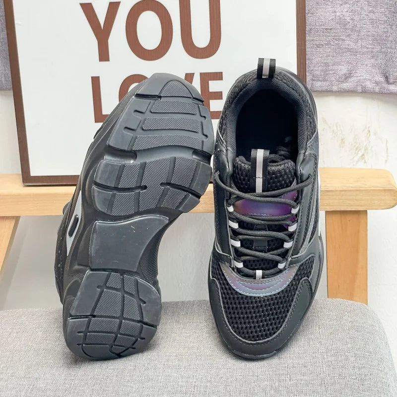 Chaussures décontractées pour hommes, sans logo, semelle épaisse, respirantes, baskets tendance, chaussures de marche confortables pour hommes, zapatillas hombre, chaussures de luxe pour hommes.