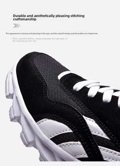 2026 new men's and women's running shoes breathable casual sneakers anti-slip vibration comfortable walking shoes 38-46