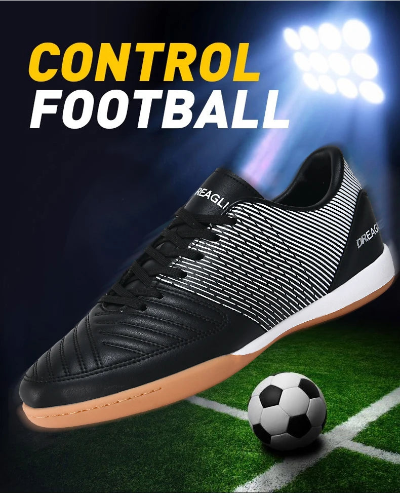 Scarpe da calcio indoor da uomo, scarpe da futsal professionali, scarpe da calcio da uomo antiscivolo, scarpe da calcio originali per campi in dura, Chuteira Society Futebol