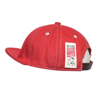 Four Seasons Fashion baseballkasket i denim med kort skygge til mænd og kvinder – Dad Hat – justerbar i Trucker-stil – kasketter med lav profil