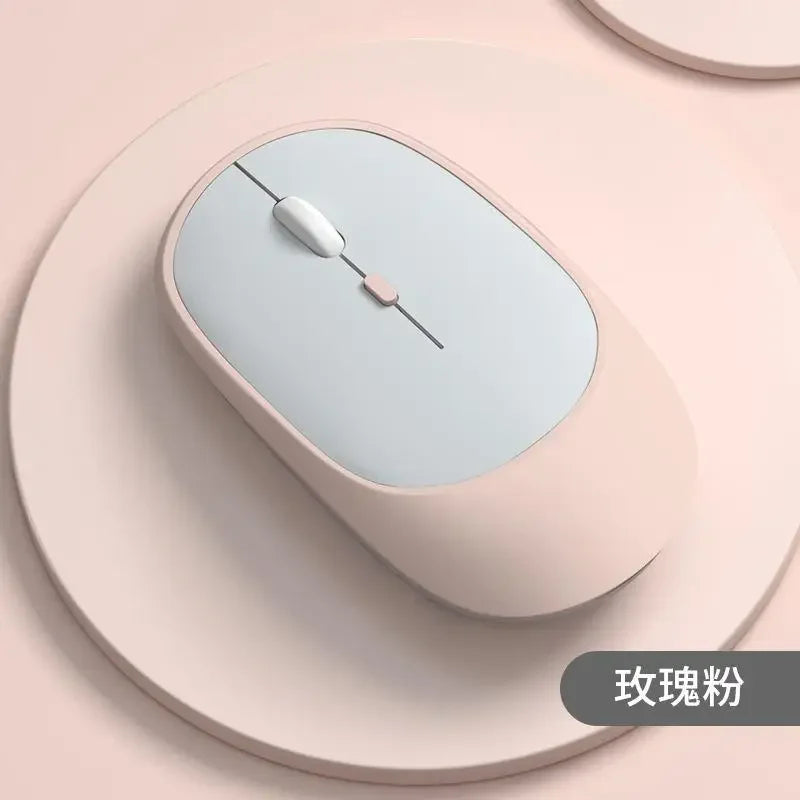 Lenovo langaton hiiri USB-ladattava ergonominen säädettävä DPI toimistoon hiljainen 2.4G Bluetooth optinen sähköinen hiiri pelaamiseen ja toimistoon