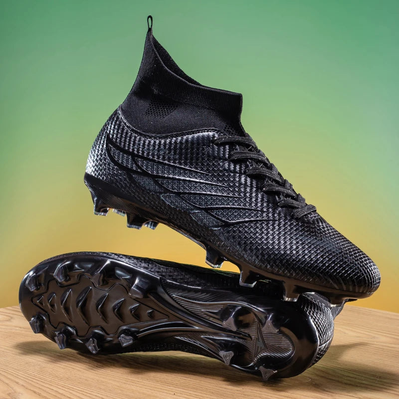 Nouvelles chaussures de football pour hommes, chaussures de sport pour terrain gazonné, chaussures de football pour matchs en plein air, chaussures d'entraînement professionnelles antidérapantes, chaussures ultralégère