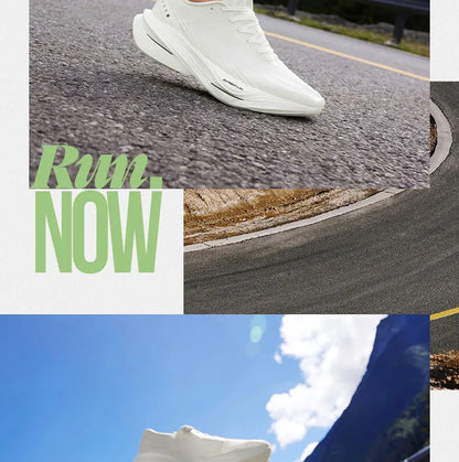 361 Degrees Furious ET Men's Running Shoes Carbon Plate Racing Marathon Rebound Breathable Cushioning Male Sneakers 672512216F