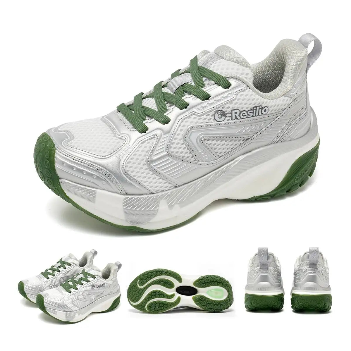 ONEMIX Baskets légères pour homme avec amorti, chaussures de sport et de course à amorti, chaussures décontractées pour femme, souples et élastiques 25216