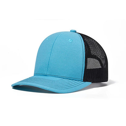 Cappellino da baseball classico in rete traspirante per donne, cappellino casual da camionista traspirante, cappellino unisex regolabile con chiusura a scatto, cappellino sportivo e dinamico da papà