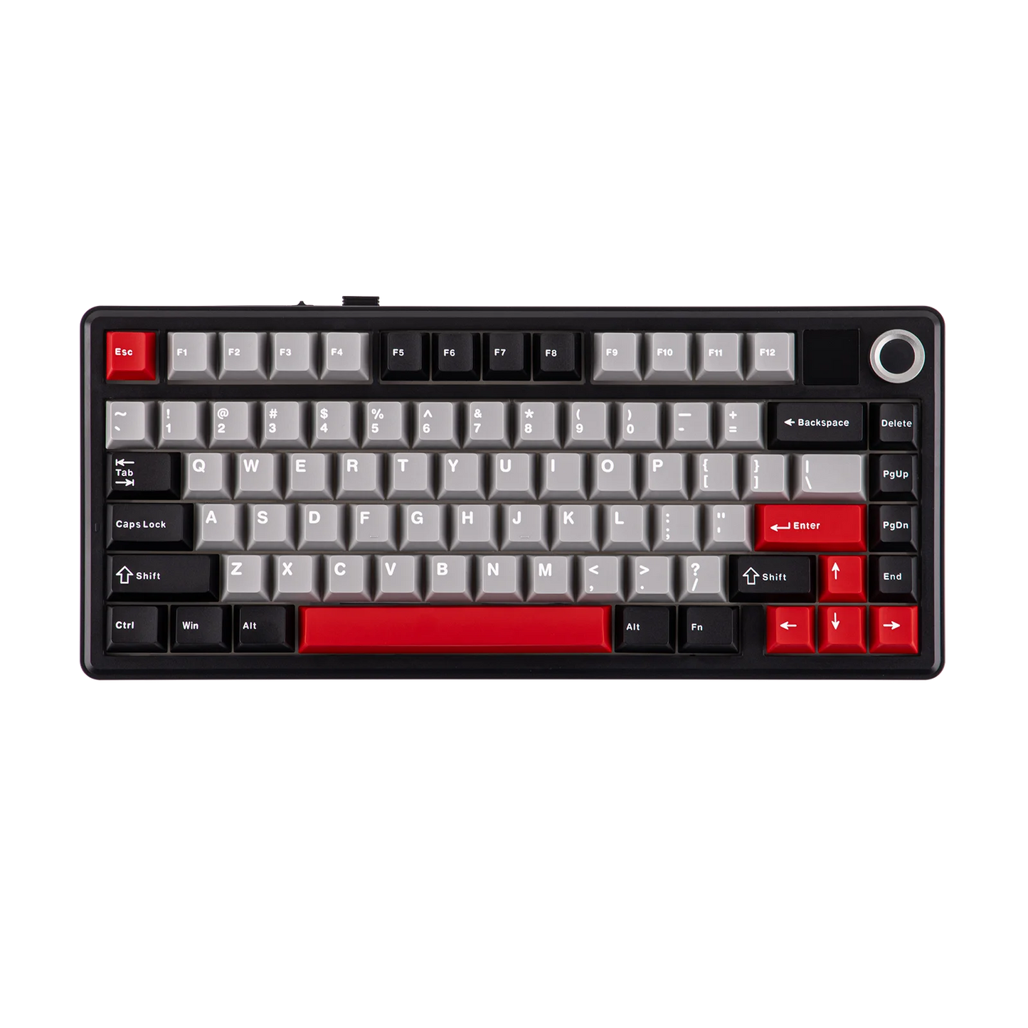 EPOMAKER X AULA F75 MAX Compact 75% ANSI Layout Wired/Bluetooth/2.4GHz Wireless Mechanical Keyboard with TFT Screen and a Knob