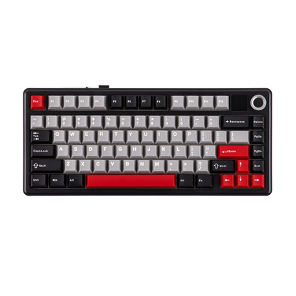 EPOMAKER X AULA F75 MAX Compact 75% ANSI Layout Wired/Bluetooth/2.4GHz Wireless Mechanical Keyboard with TFT Screen and a Knob